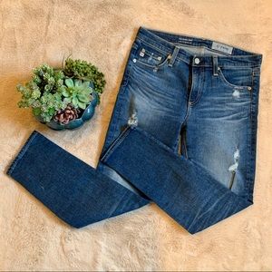 NWOT AG-ed Denim Prima Crop Midrise Cigarette Jean